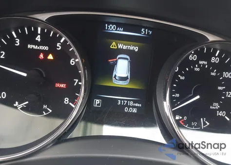 2016 Niss Rogue Sv Awd Sv z USA, uszkodzony, nr VIN KNMAT2MV5GP626898